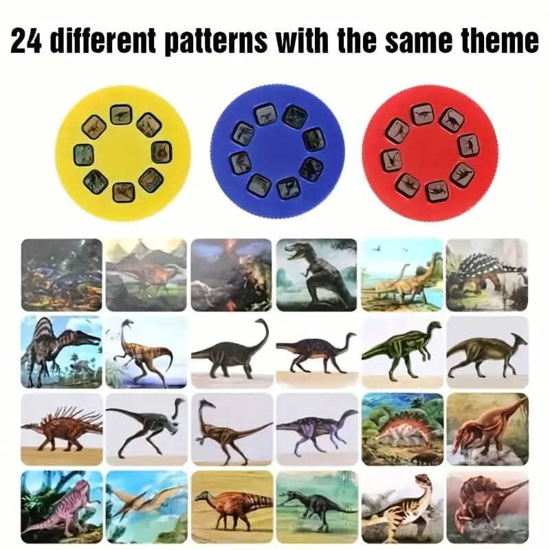 Interactive Dinosaur Projection Lamp Fun and Educational Toy 6