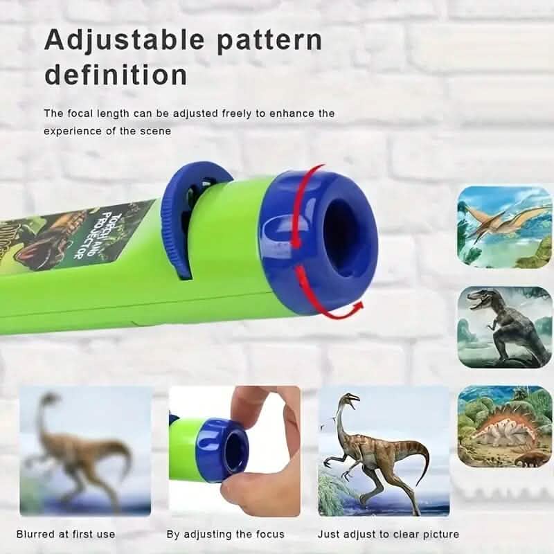 Interactive Dinosaur Projection Lamp Fun and Educational Toy 7