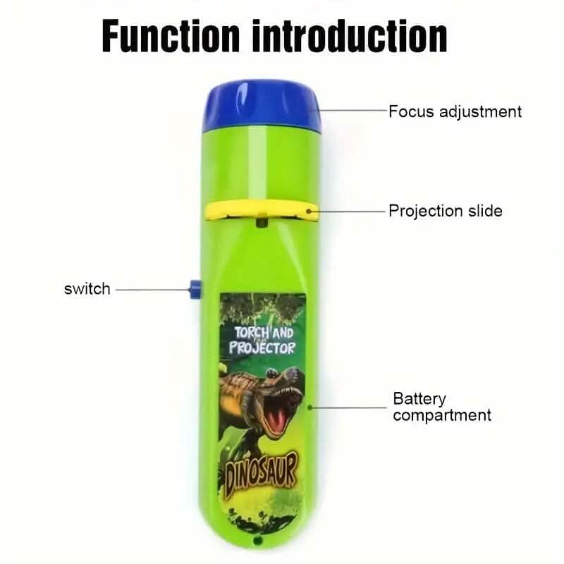Interactive Dinosaur Projection Lamp Fun and Educational Toy 4