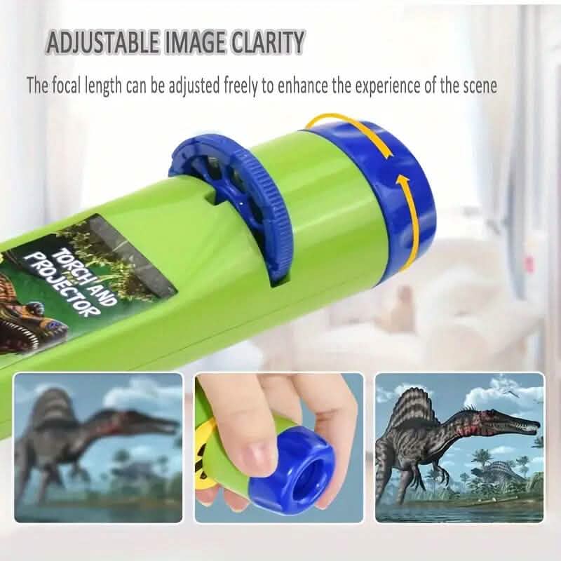 Interactive Dinosaur Projection Lamp Fun and Educational Toy 5