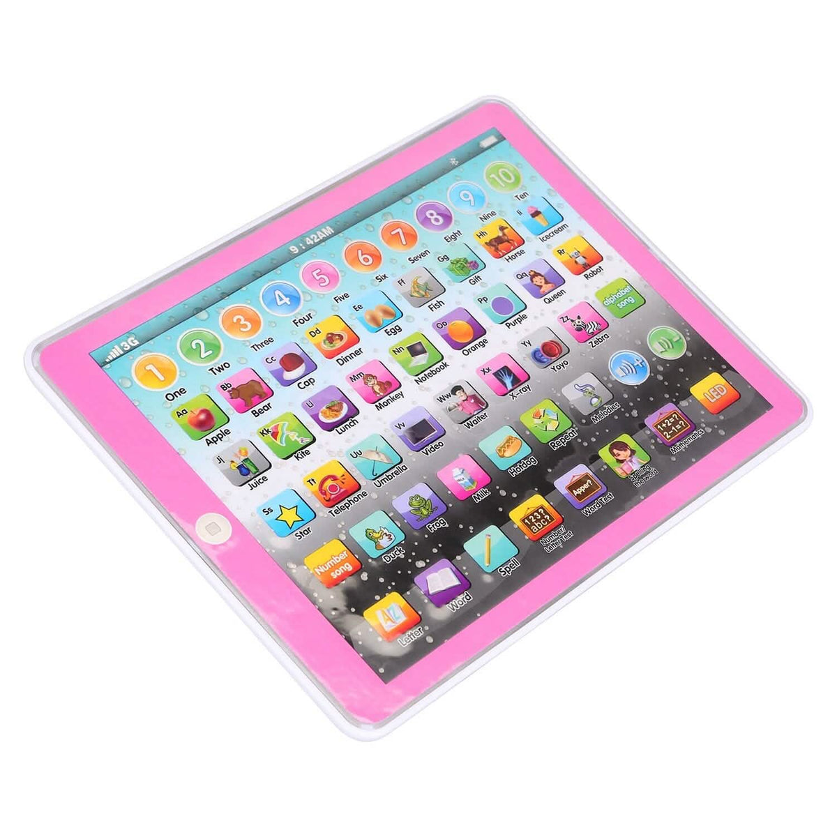 Kid Baby Toddler Educational Tablet Toy 4