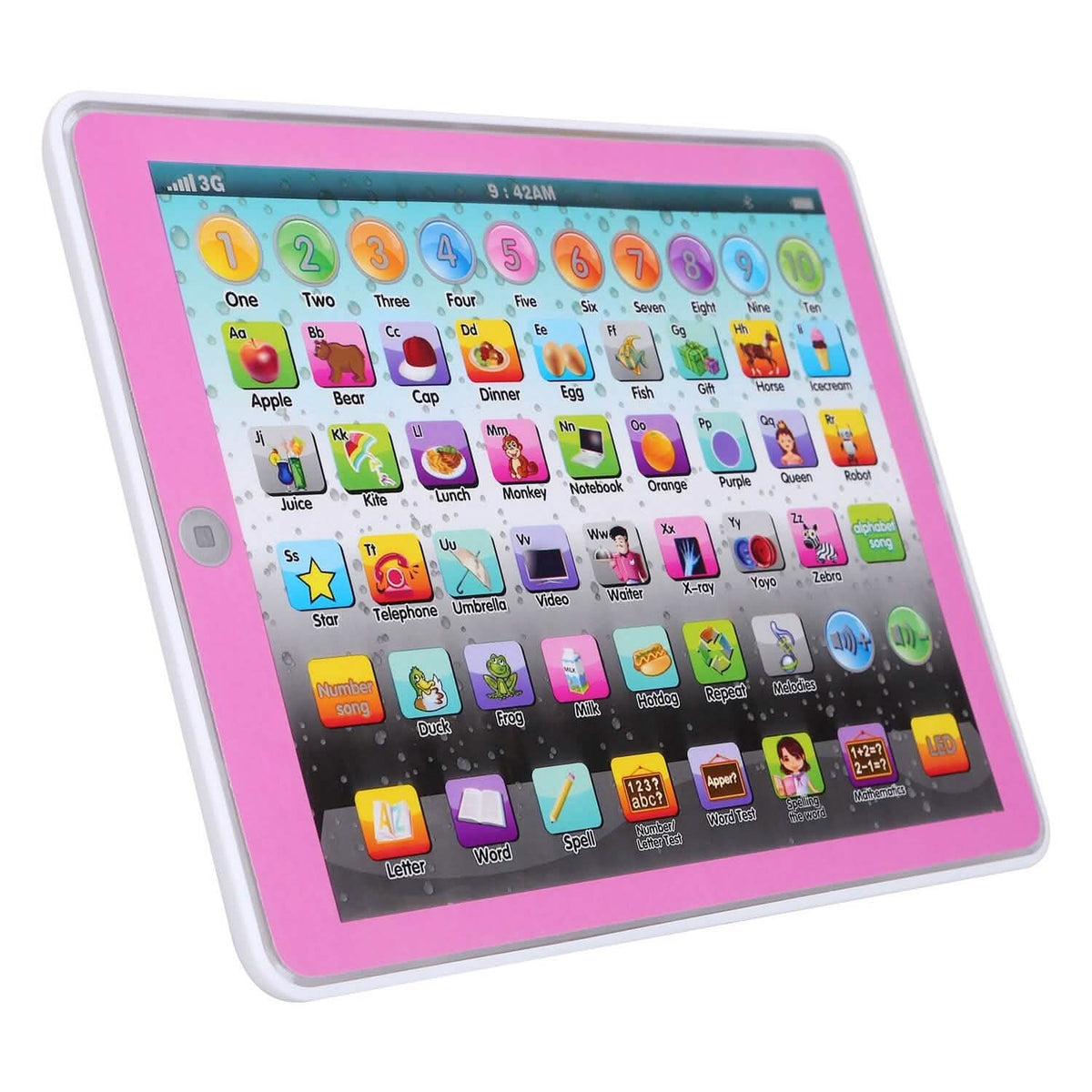 Kid Baby Toddler Educational Tablet Toy 3