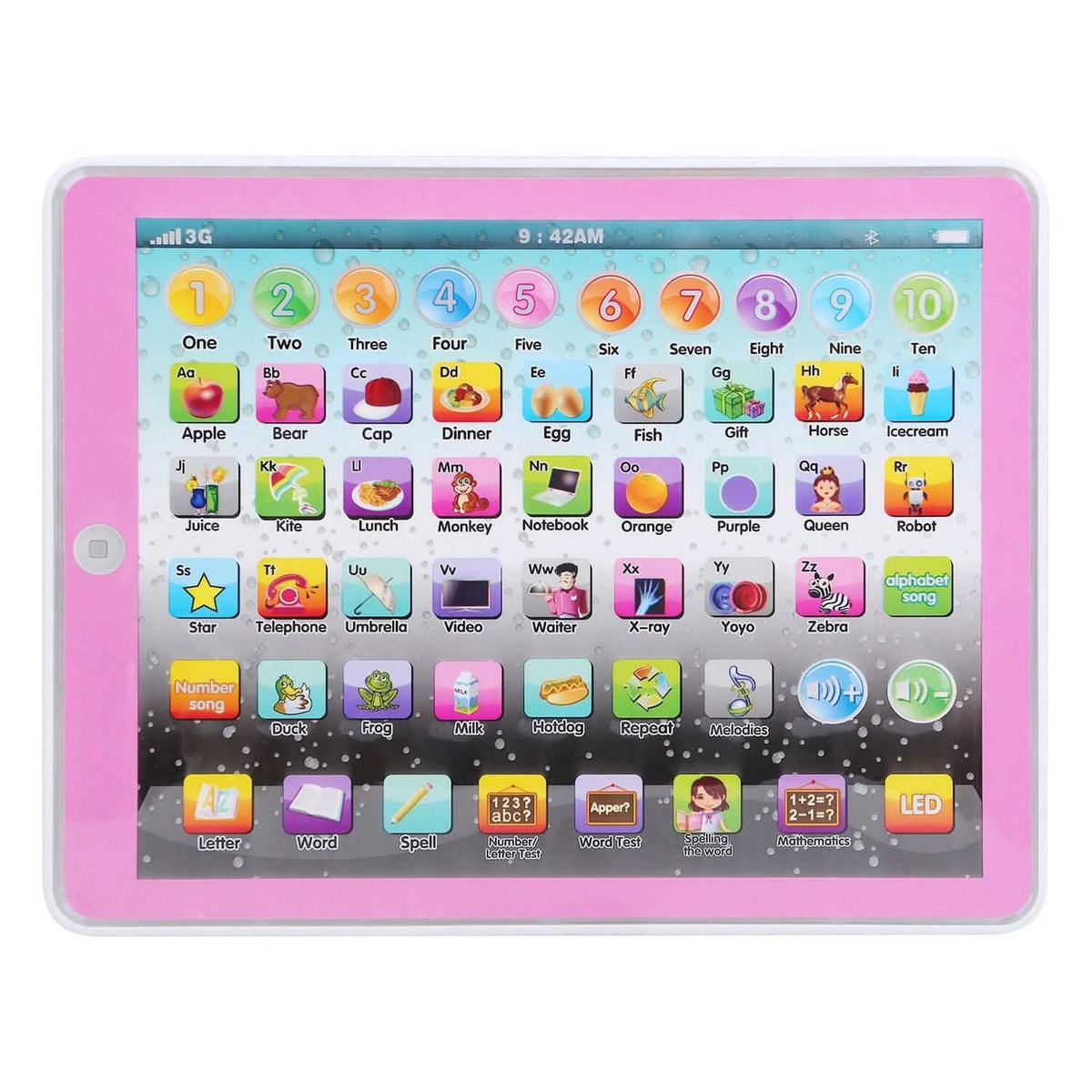Kid Baby Toddler Educational Tablet Toy 1