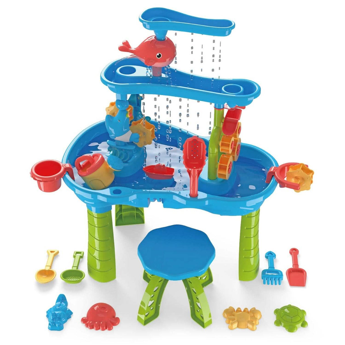 Kids Sand Water Table for 3-6 Years Old Sensory Exercise Friendship Building 3