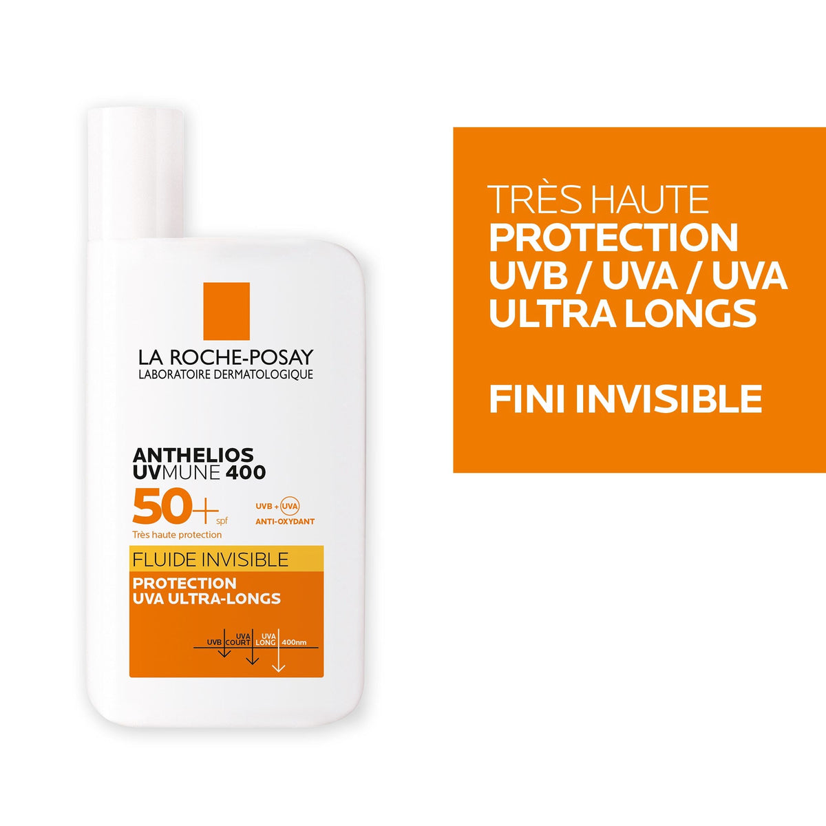 La Roche-Posay Anthelios UVMUNE 400 Invisible Fluid SPF 50+ 3