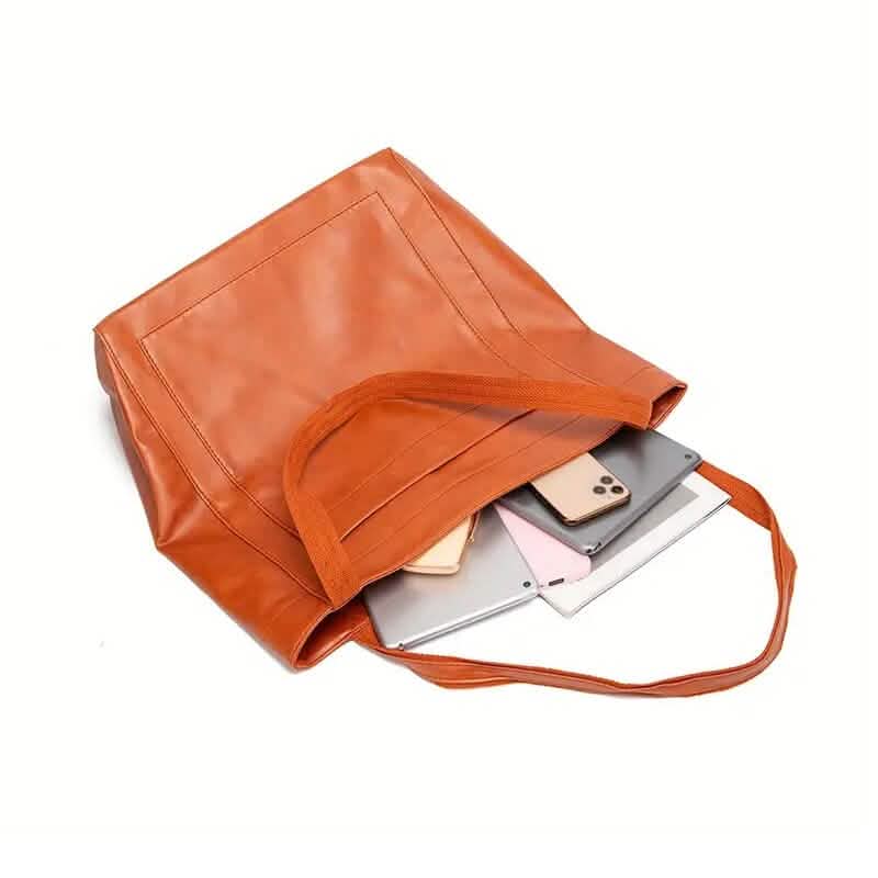 Large Capacity Soft Leather Handbags for Women 7