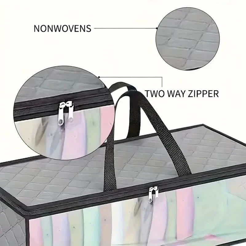 Large Under Bed Storage Bag with Zips 3