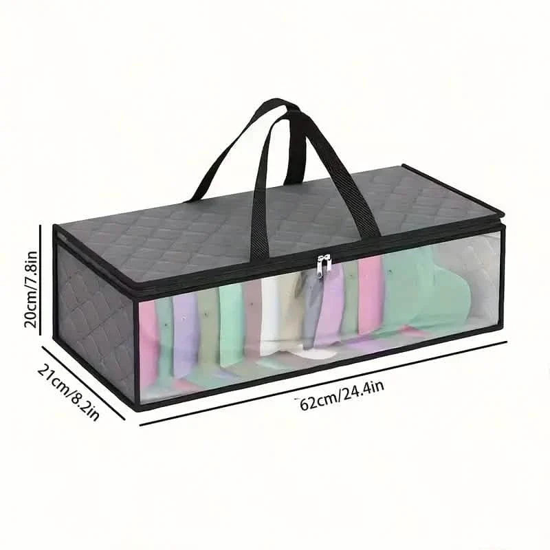 Large Under Bed Storage Bag with Zips 6