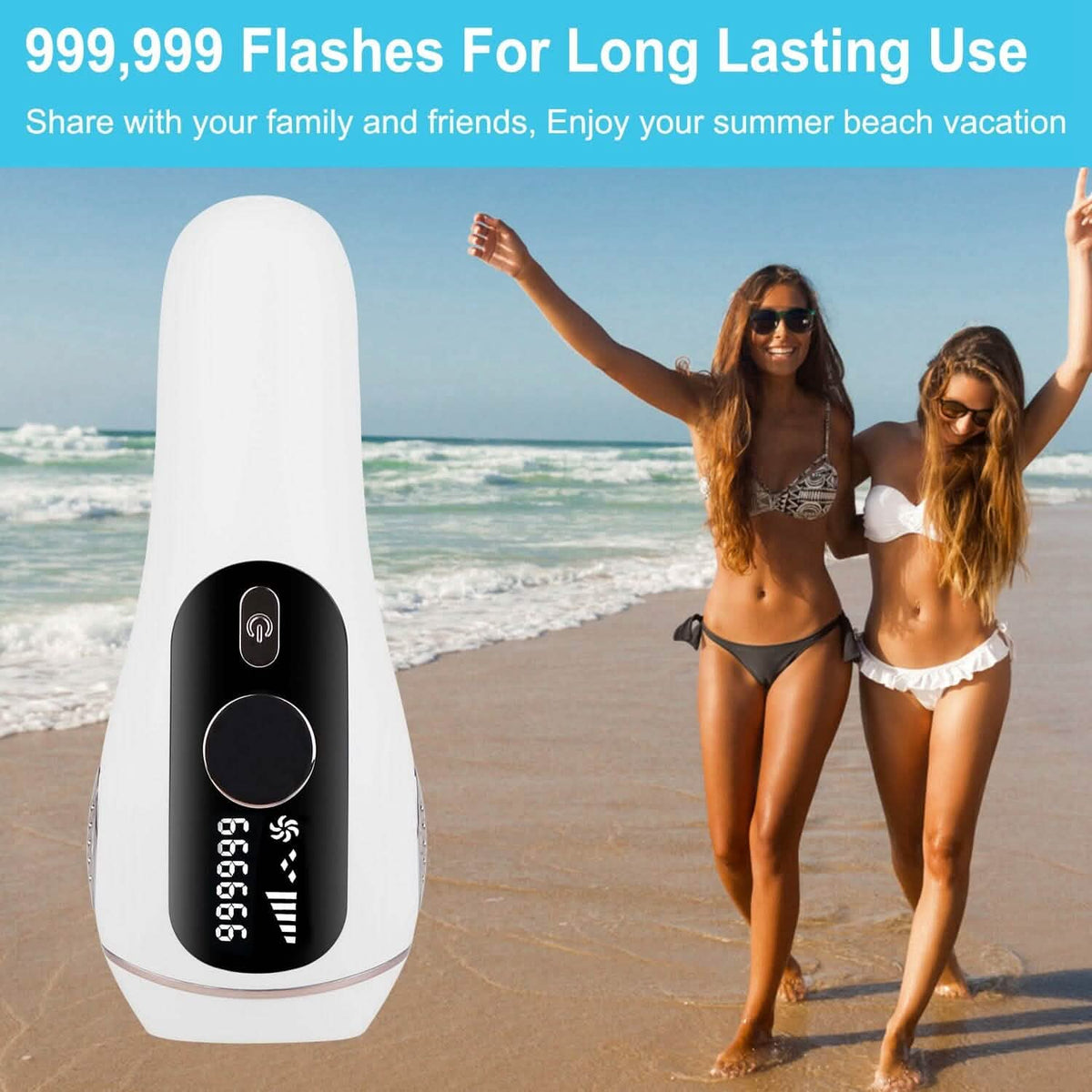 Laser Hair Removal Ice Cooling Permanent IPL 9