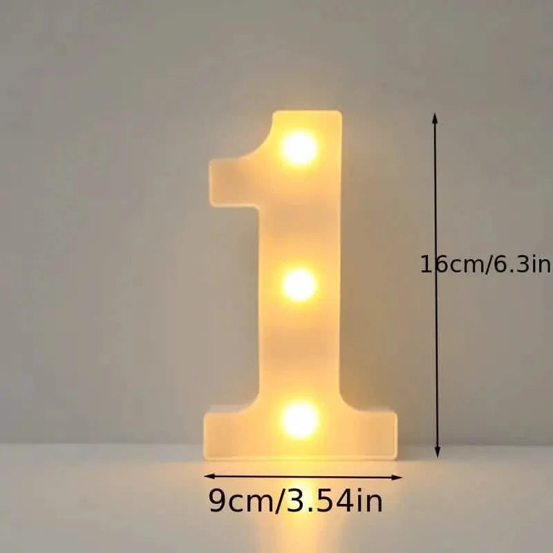 LED Alphabet Light 34