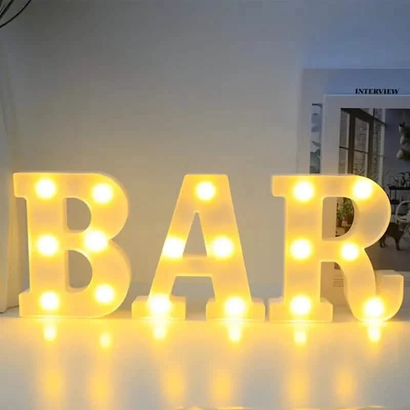 LED Alphabet Light 5