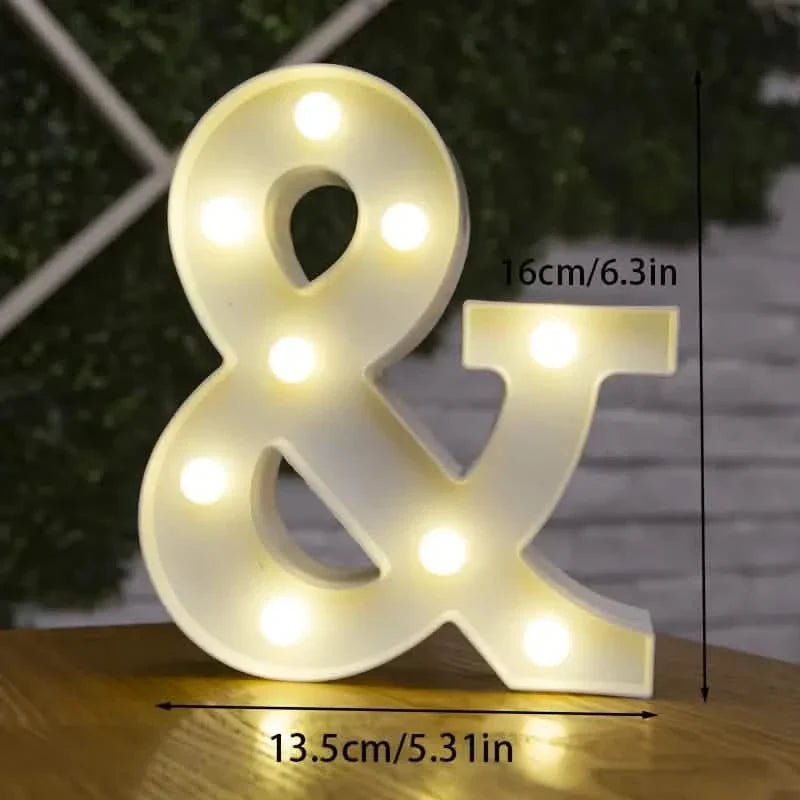 LED Alphabet Light 32