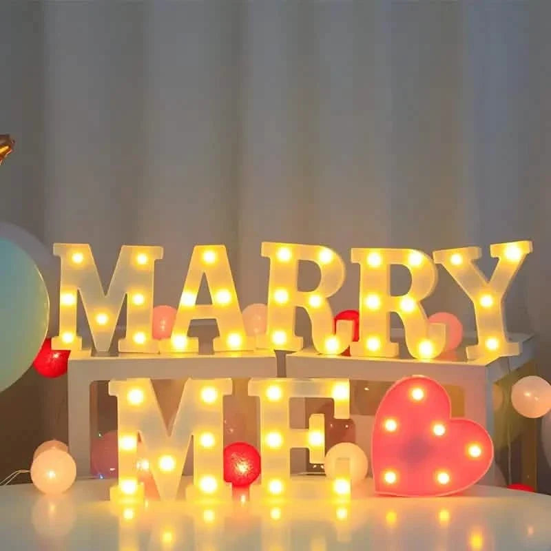 LED Alphabet Light 4
