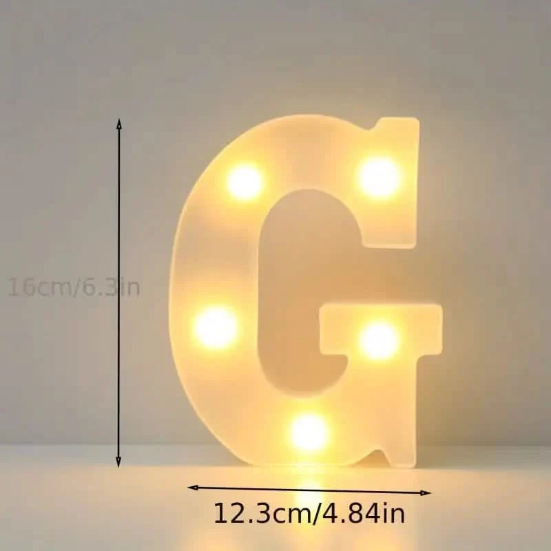 LED Alphabet Light 12