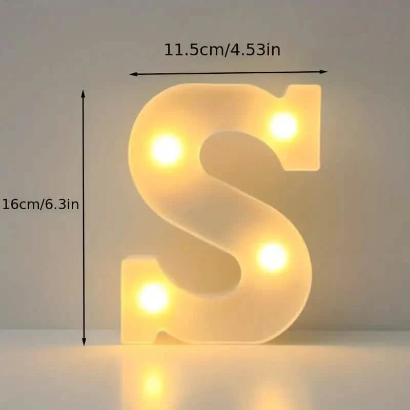 LED Alphabet Light 24