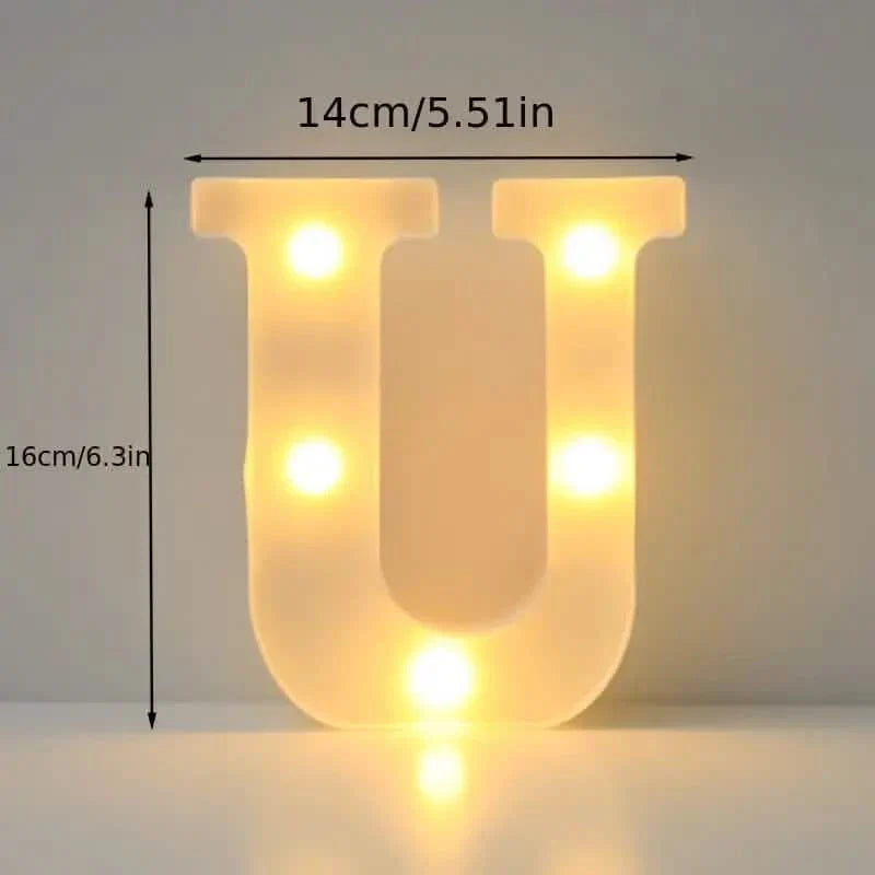 LED Alphabet Light 26