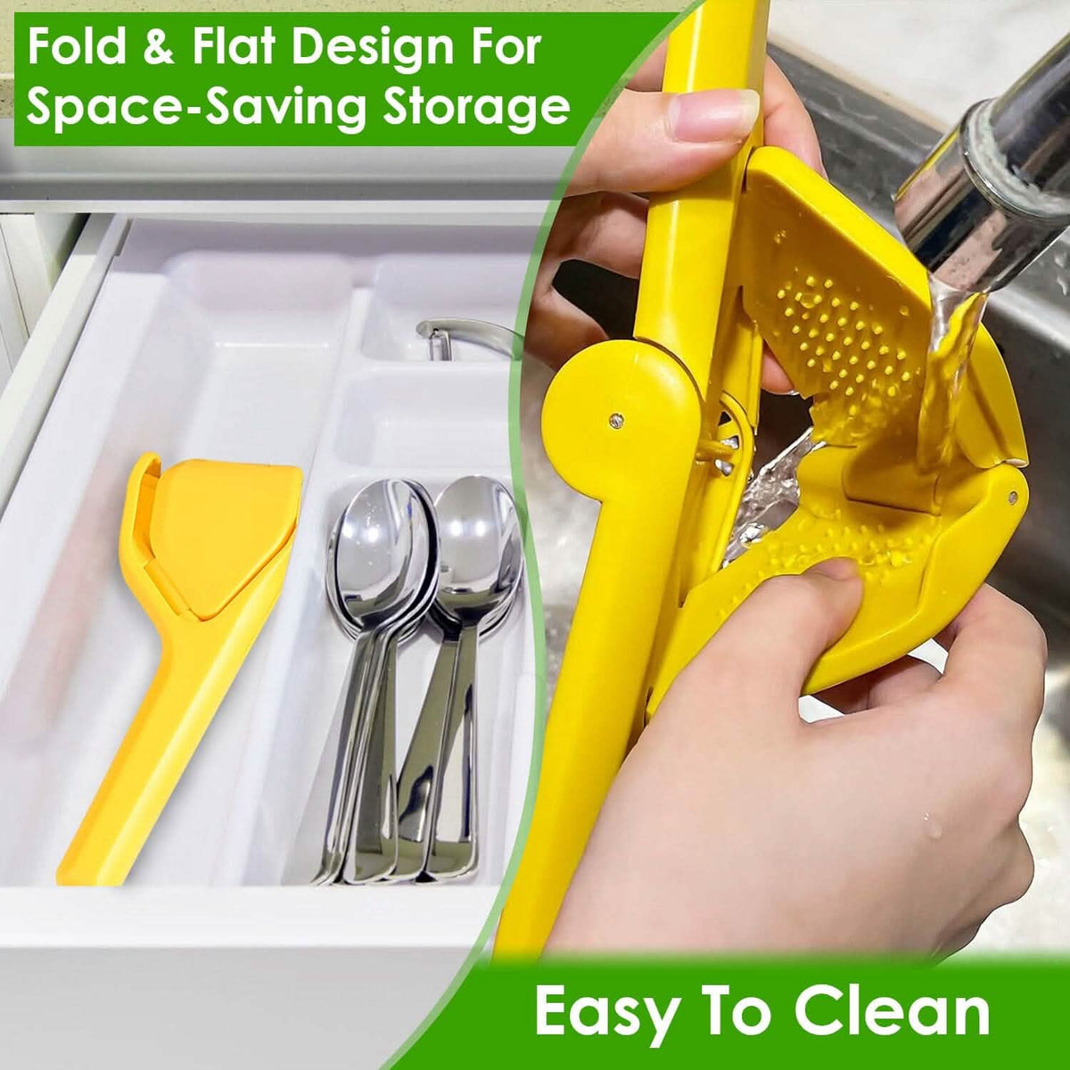 Manual Lemon Squeezer Fold Flat Design 6