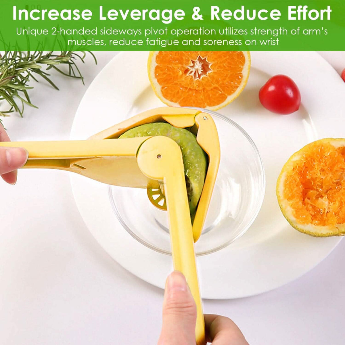 Manual Lemon Squeezer Fold Flat Design 7