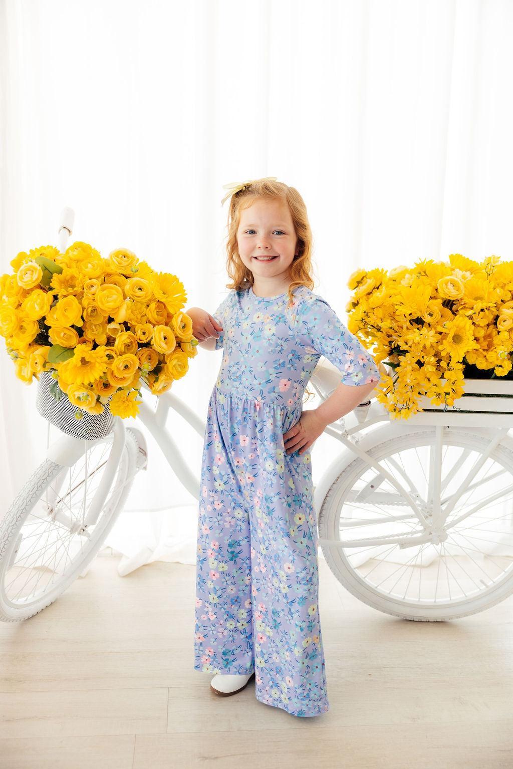 Petal Party Wide Leg Jumpsuit 1