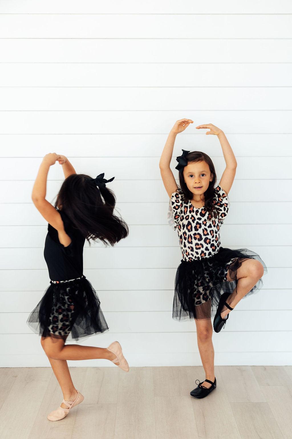 Wild One S/S Flutter Sleeve Leotard 2