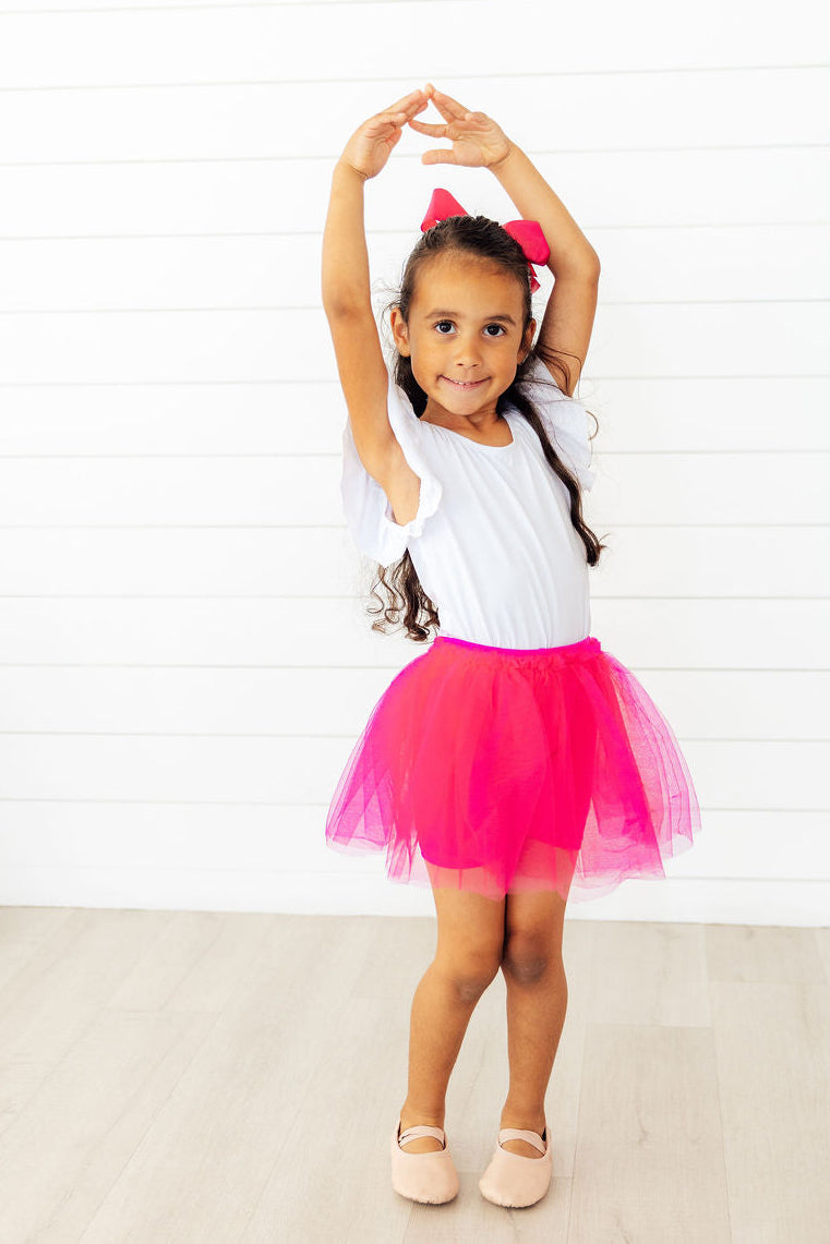 Hot Pink Tutu Shorts 3