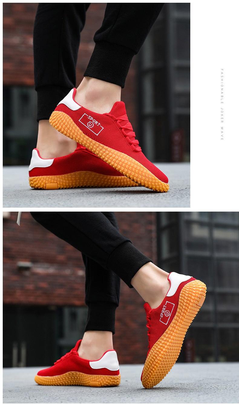 Men's Black Sneakers Mesh Breathable Shoes Male Fashion Black Athletic Footwear Flat Casual Walking Shoes Breathable Casual Shoes Couple Fashion Lace Up Mens Sneakers 15
