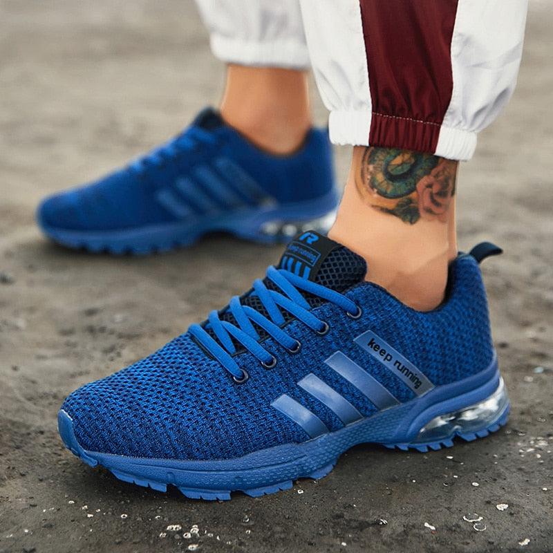 Men's Casual Sports Shoes Breathable Sneakers Air Cushion Running Shoes Air Cushion Mesh Running Shoes Women Footwear Mens Casual Sport Training Fitness Sneakers For Workout 5
