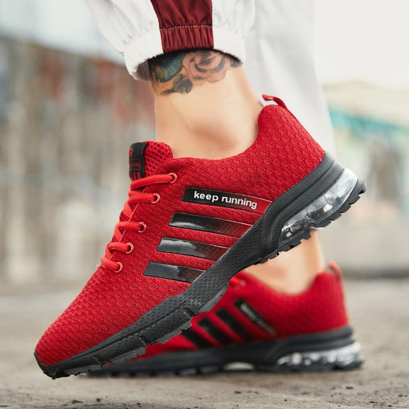 Men's Casual Sports Shoes Breathable Sneakers Air Cushion Running Shoes Air Cushion Mesh Running Shoes Women Footwear Mens Casual Sport Training Fitness Sneakers For Workout 6