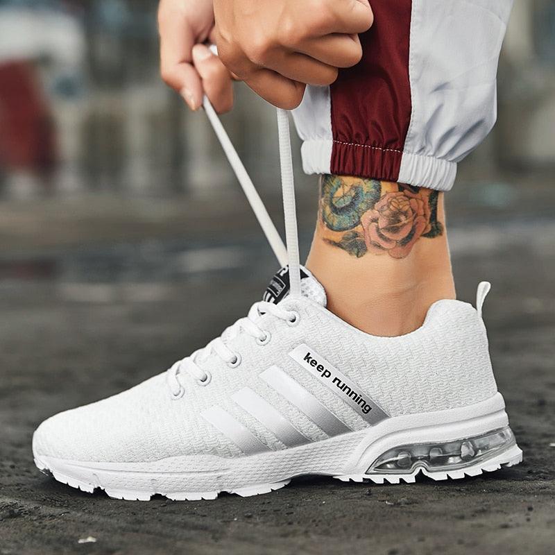 Men's Casual Sports Shoes Breathable Sneakers Air Cushion Running Shoes Air Cushion Mesh Running Shoes Women Footwear Mens Casual Sport Training Fitness Sneakers For Workout 11