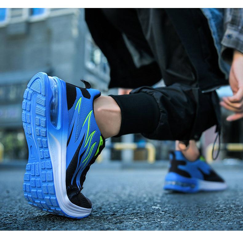 Mens Fashion Sneakers Air Cushion Mesh Running Shoes Women Footwear Mens Casual Sport Shoes Casual Sports Tennis Road Sneakers For Walking Gym Jogging Training Fitness 22