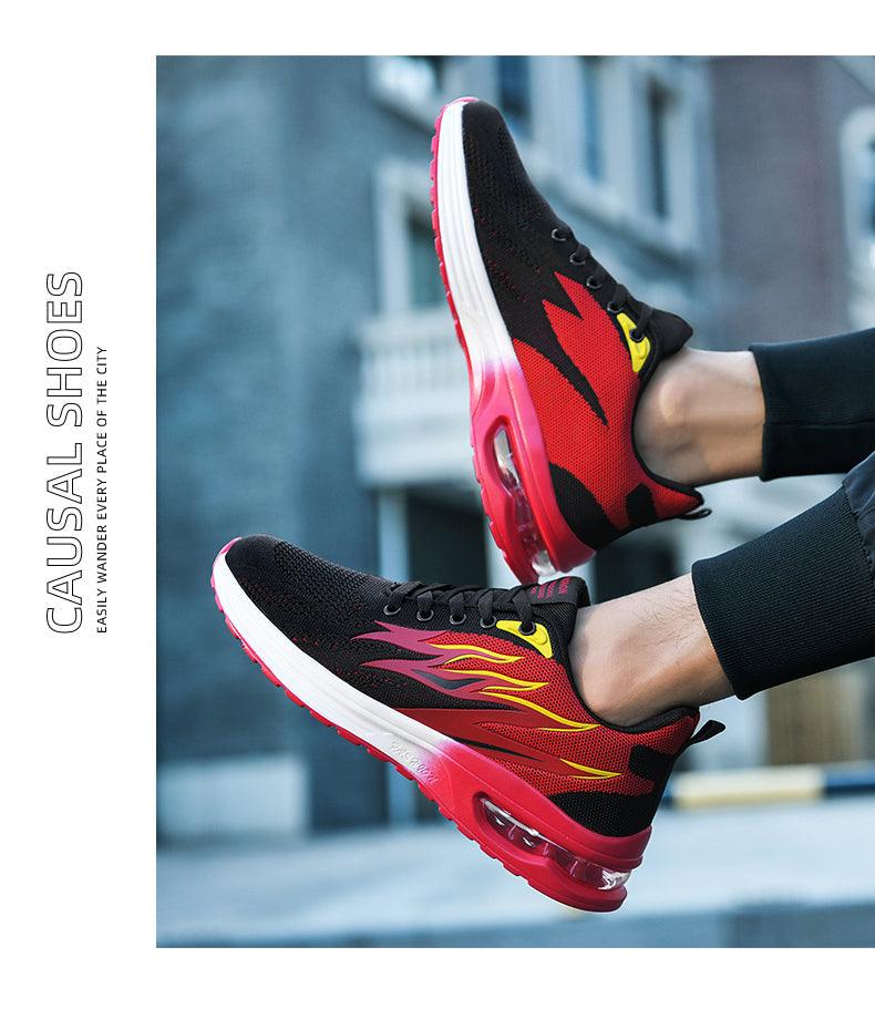 Mens Fashion Sneakers Air Cushion Mesh Running Shoes Women Footwear Mens Casual Sport Shoes Casual Sports Tennis Road Sneakers For Walking Gym Jogging Training Fitness 9
