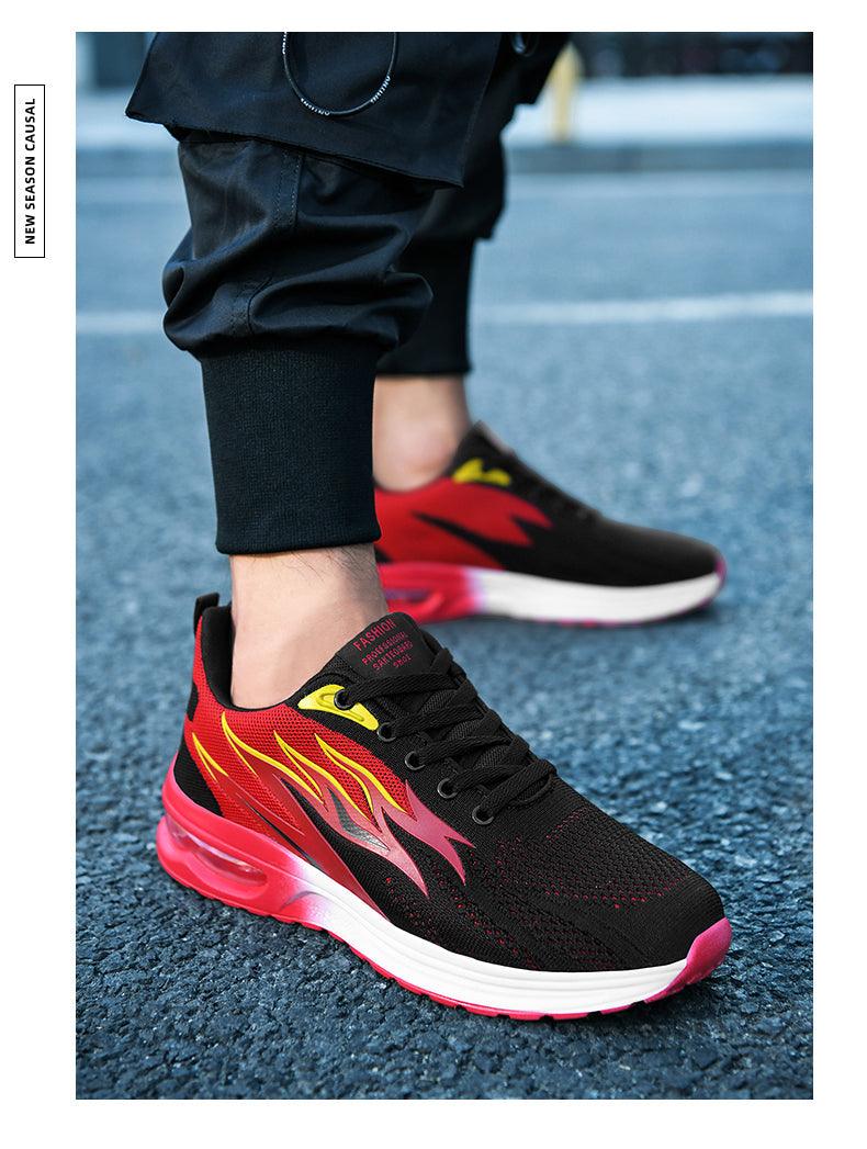 Mens Fashion Sneakers Air Cushion Mesh Running Shoes Women Footwear Mens Casual Sport Shoes Casual Sports Tennis Road Sneakers For Walking Gym Jogging Training Fitness 28