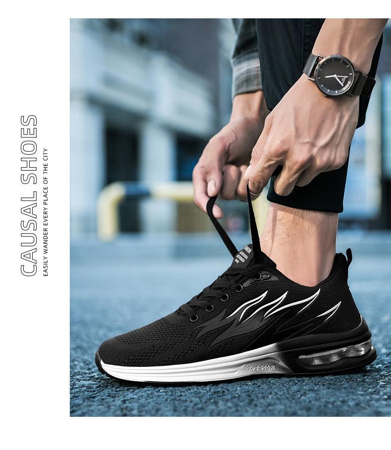 Mens Fashion Sneakers Air Cushion Mesh Running Shoes Women Footwear Mens Casual Sport Shoes Casual Sports Tennis Road Sneakers For Walking Gym Jogging Training Fitness 30
