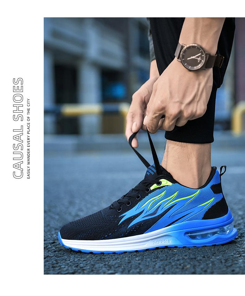 Mens Fashion Sneakers Air Cushion Mesh Running Shoes Women Footwear Mens Casual Sport Shoes Casual Sports Tennis Road Sneakers For Walking Gym Jogging Training Fitness 12