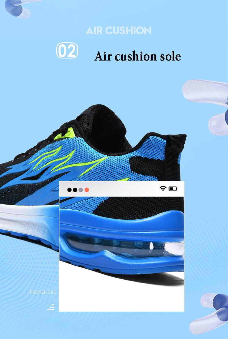 Mens Fashion Sneakers Air Cushion Mesh Running Shoes Women Footwear Mens Casual Sport Shoes Casual Sports Tennis Road Sneakers For Walking Gym Jogging Training Fitness 23