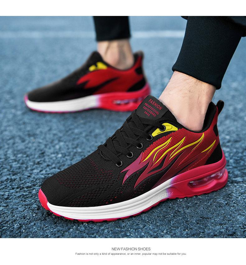 Mens Fashion Sneakers Air Cushion Mesh Running Shoes Women Footwear Mens Casual Sport Shoes Casual Sports Tennis Road Sneakers For Walking Gym Jogging Training Fitness 10