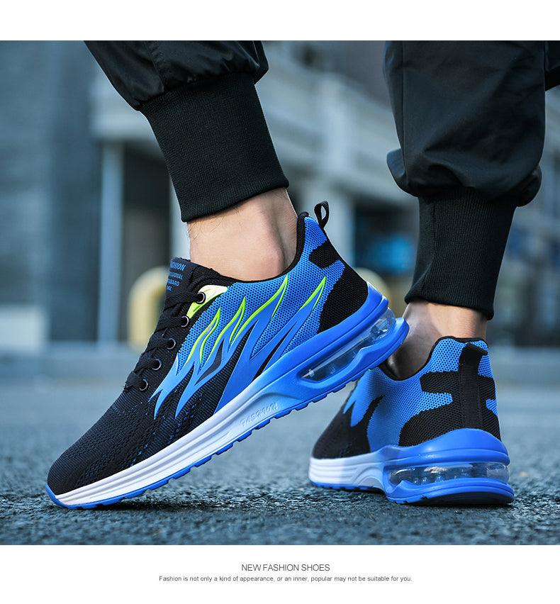 Mens Fashion Sneakers Air Cushion Mesh Running Shoes Women Footwear Mens Casual Sport Shoes Casual Sports Tennis Road Sneakers For Walking Gym Jogging Training Fitness 7