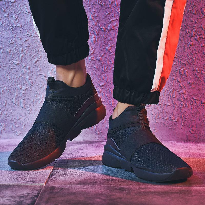 Mens Red Sneakers Flats Sport Footwear Couple Sneakers New Fashion Lovers Casual Lightweight Jogging Breathable Tennis Sport Shoes For Workout OutdoorWalking 3