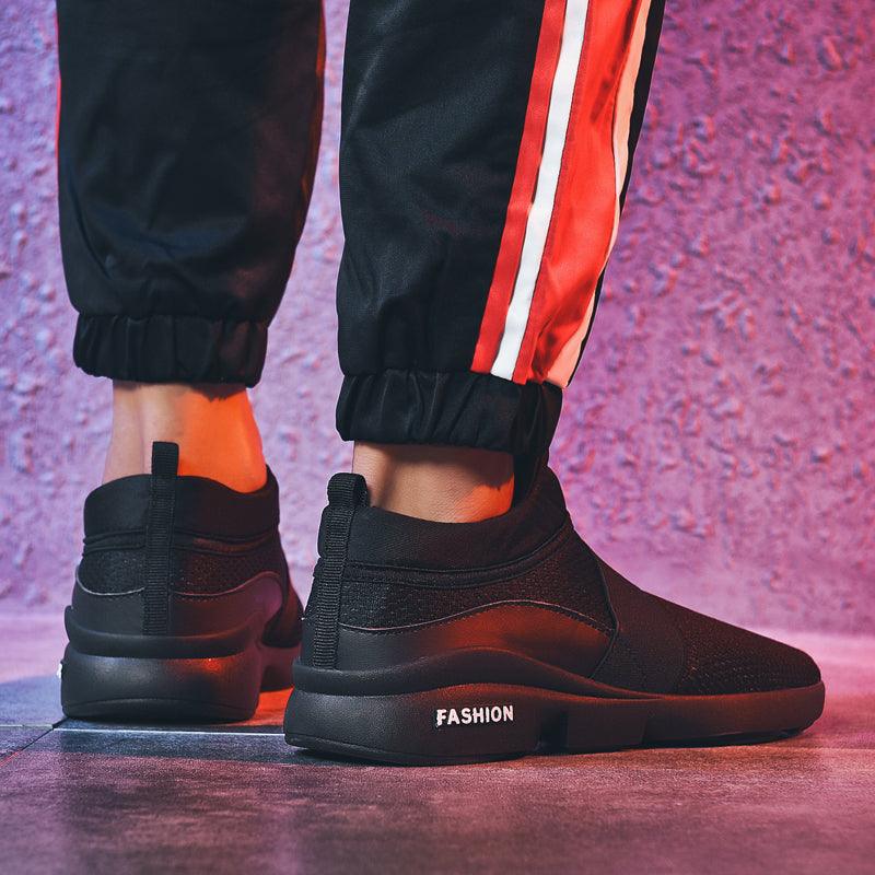 Mens Red Sneakers Flats Sport Footwear Couple Sneakers New Fashion Lovers Casual Lightweight Jogging Breathable Tennis Sport Shoes For Workout OutdoorWalking 5