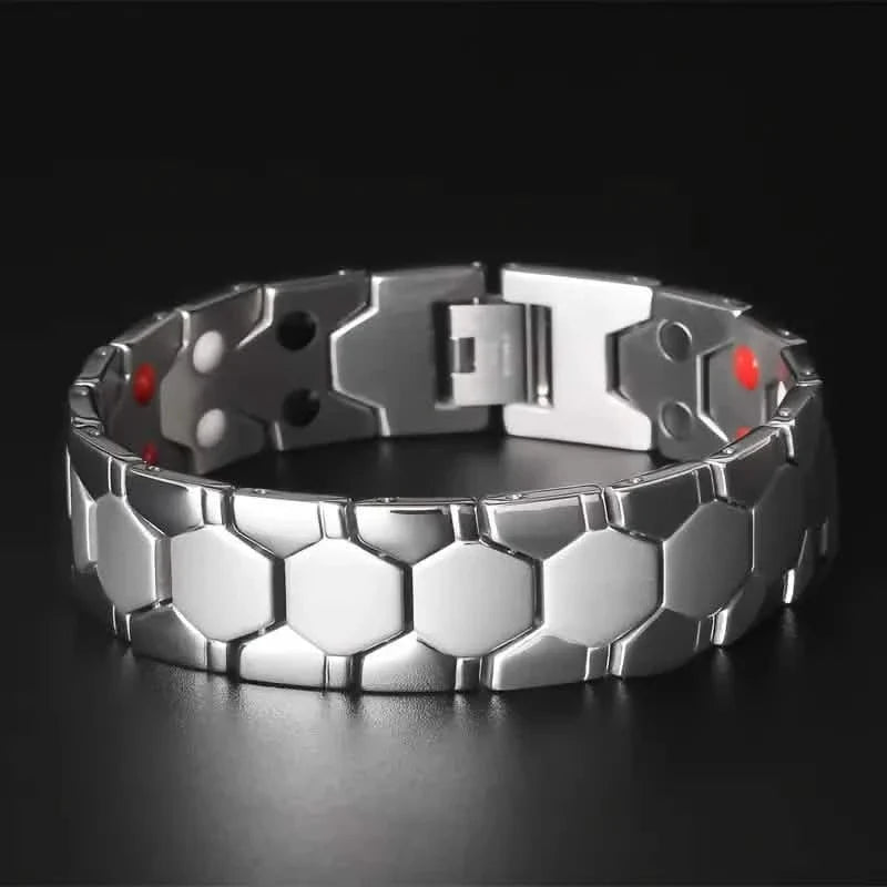 Men's Titanium Magnetic Bracelet 4-in-1 Energy 1