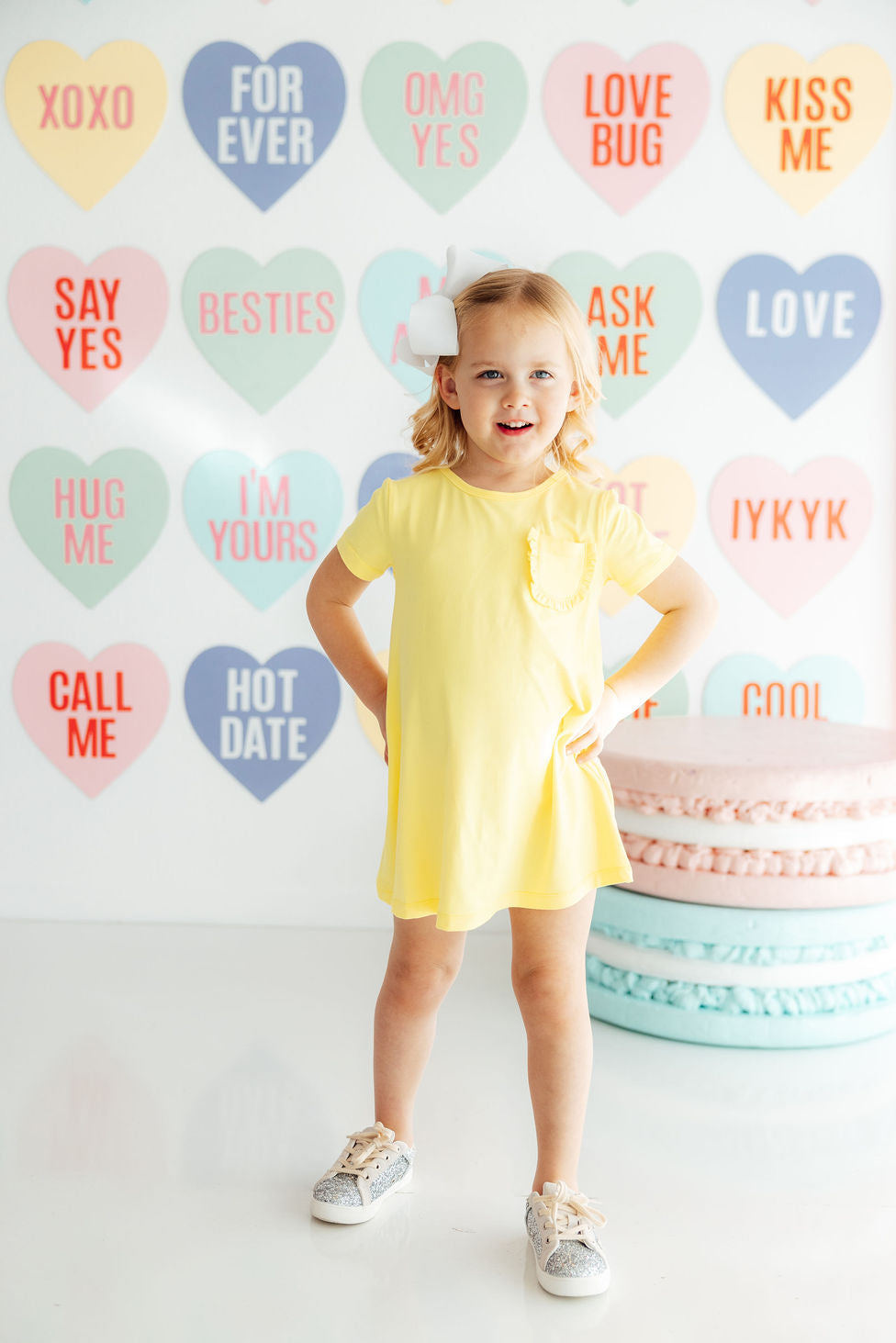 Yellow T-Shirt Dress 6