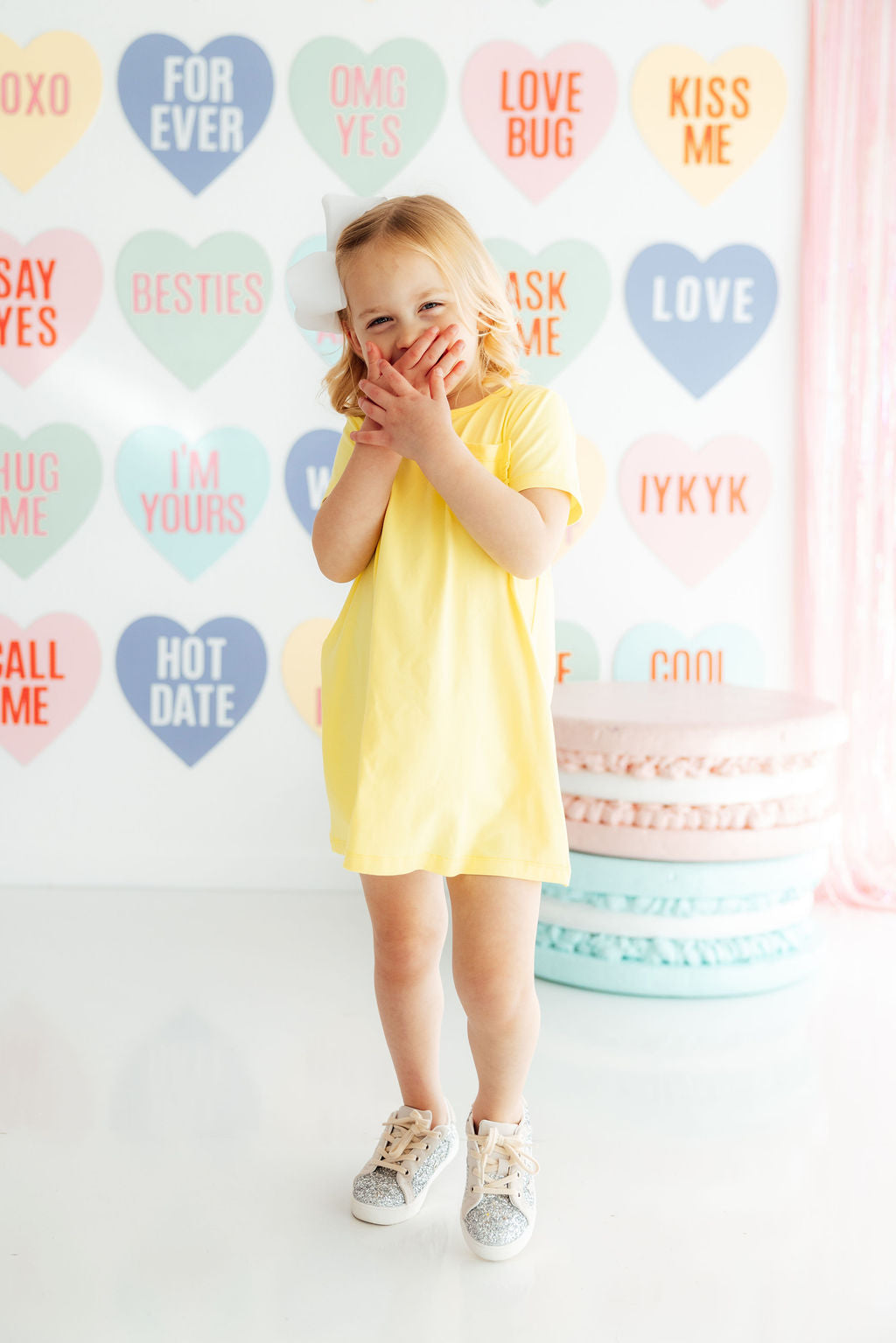 Yellow T-Shirt Dress 2