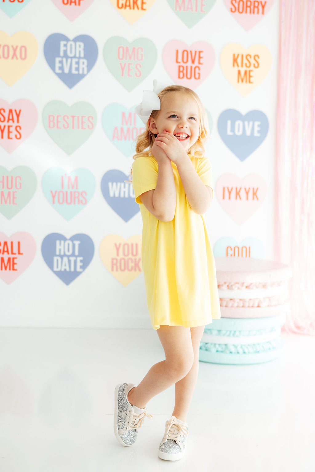 Yellow T-Shirt Dress 7