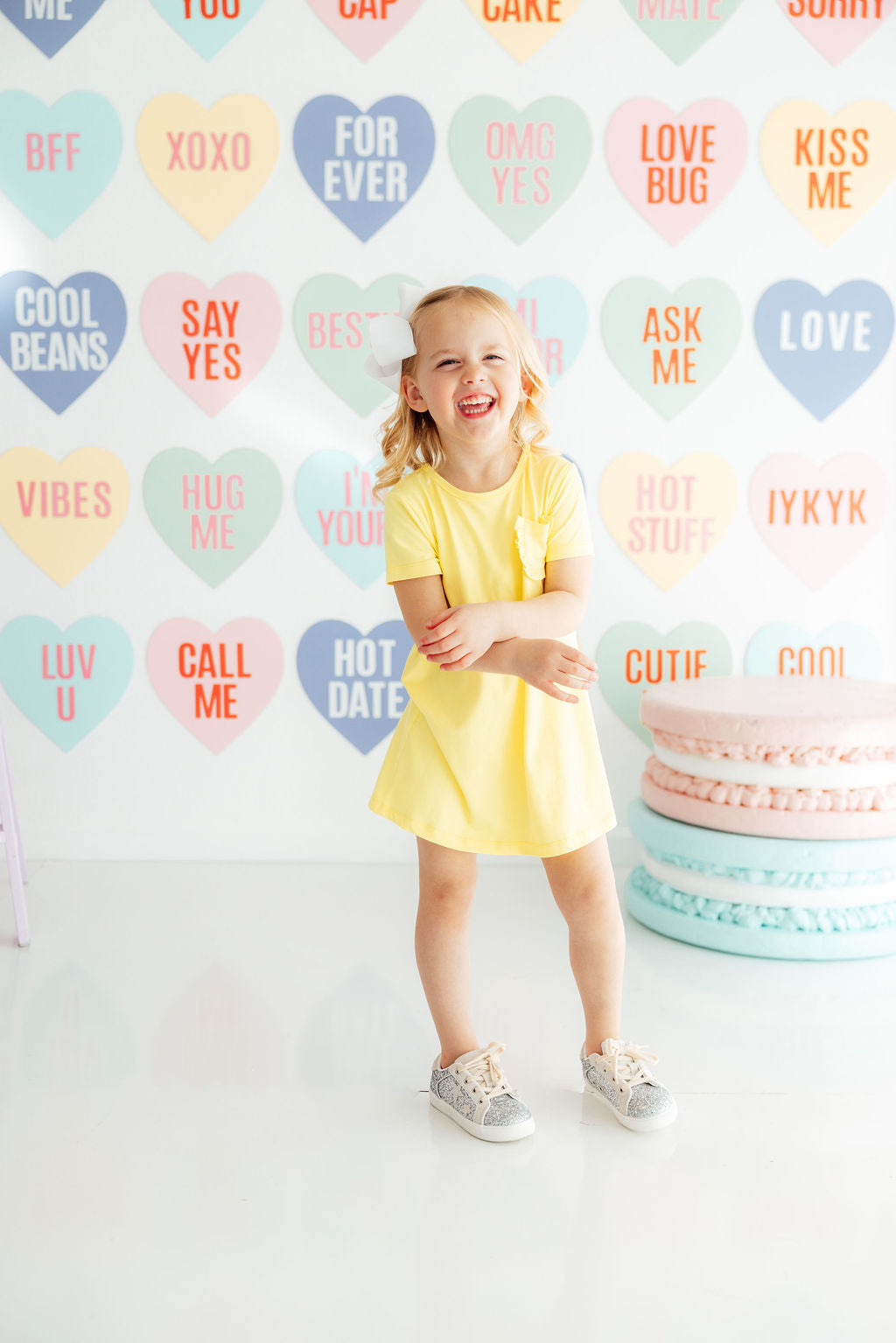 Yellow T-Shirt Dress 8