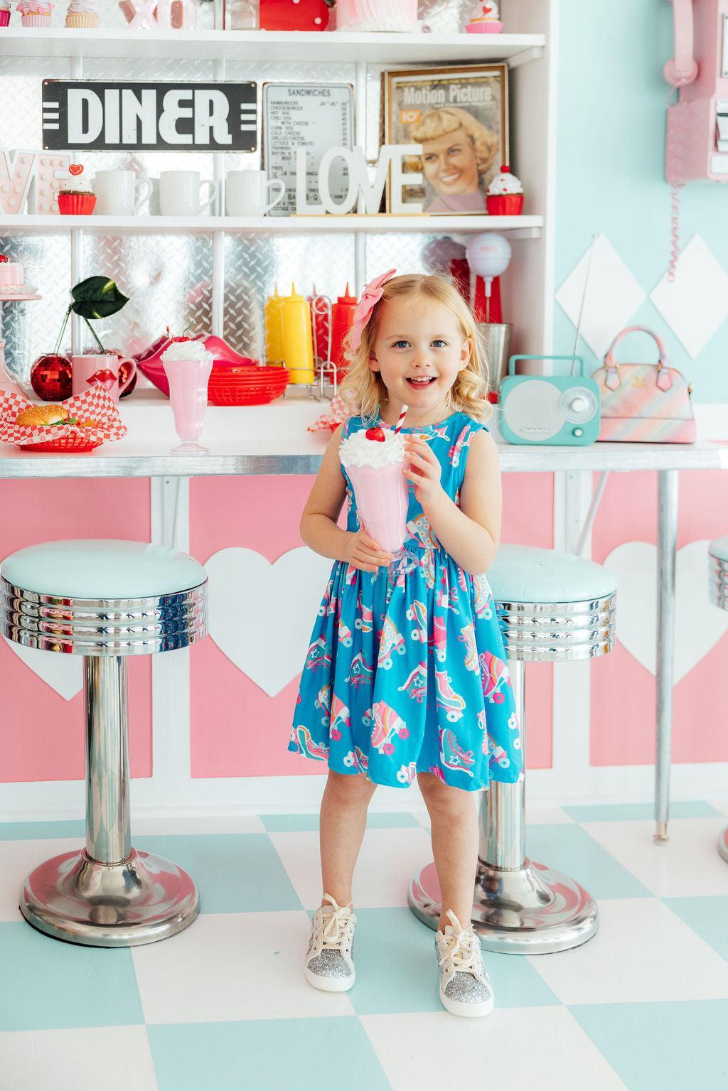 Let the Good Times Roll Tank Twirl Dress 4