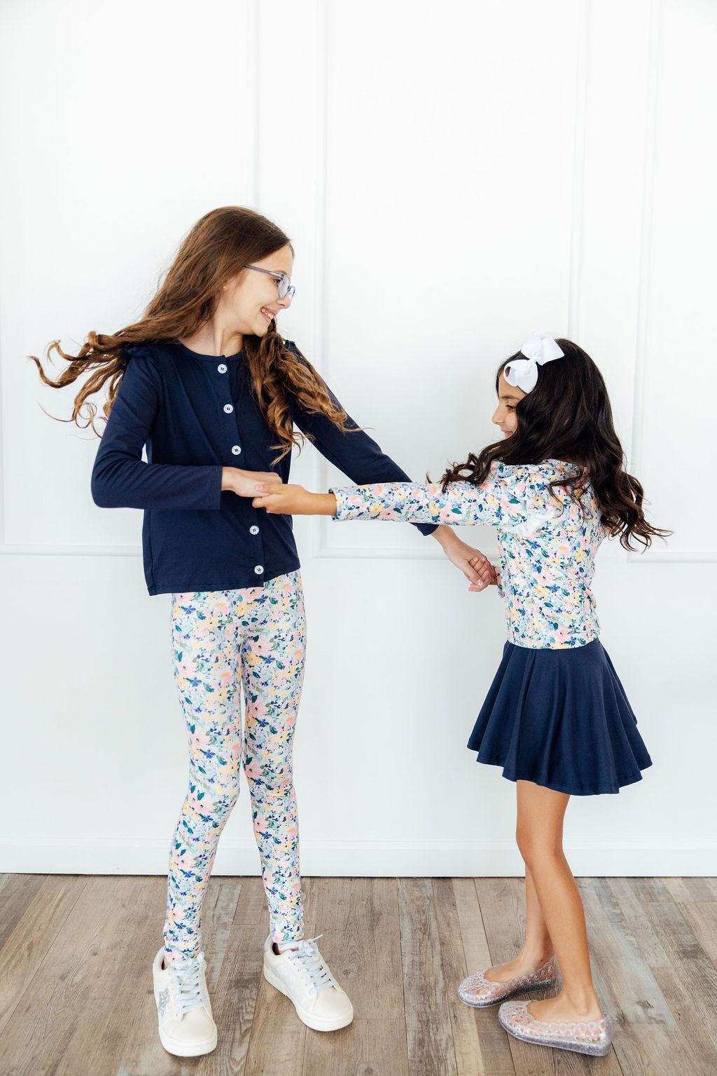 Fall Floral Leggings 2