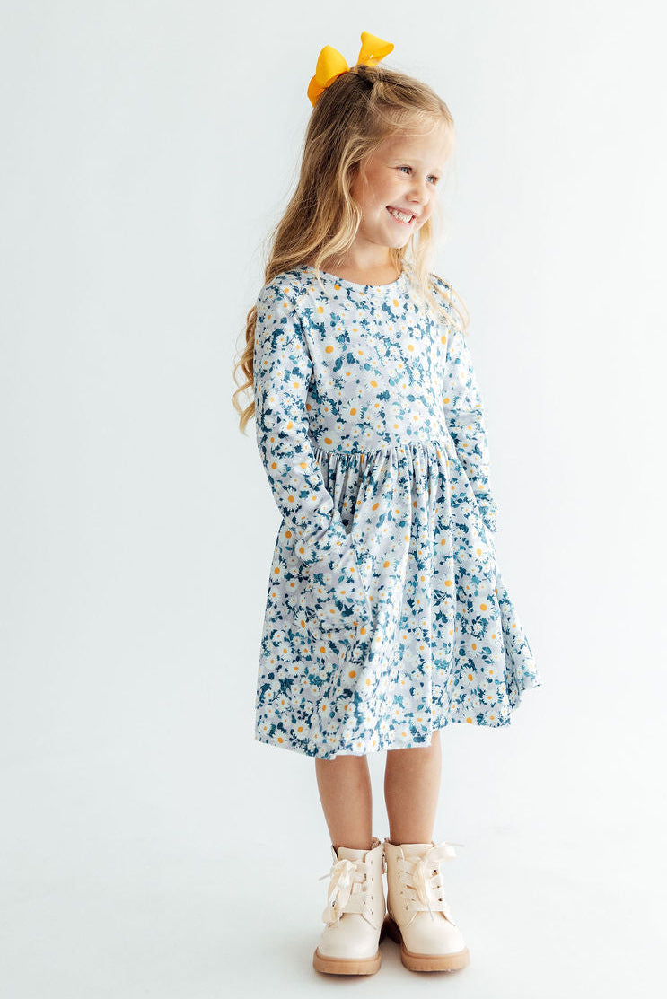 Oopsie Daisy L/S Pocket Twirl Dress 5