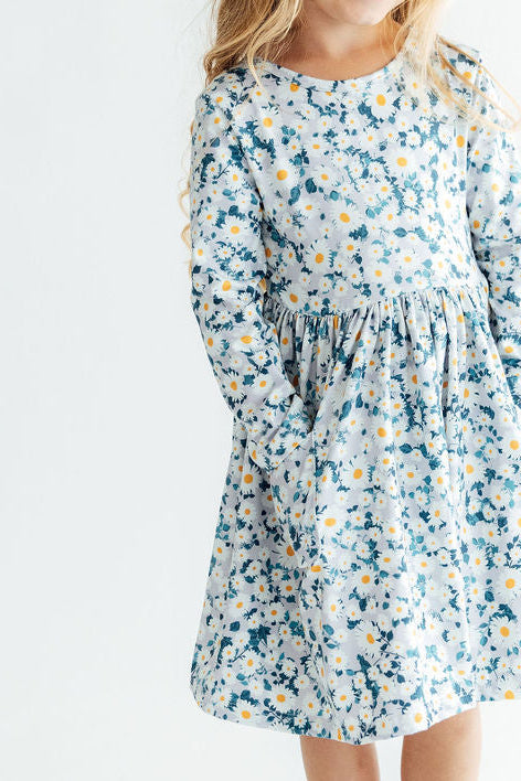 Oopsie Daisy L/S Pocket Twirl Dress 4