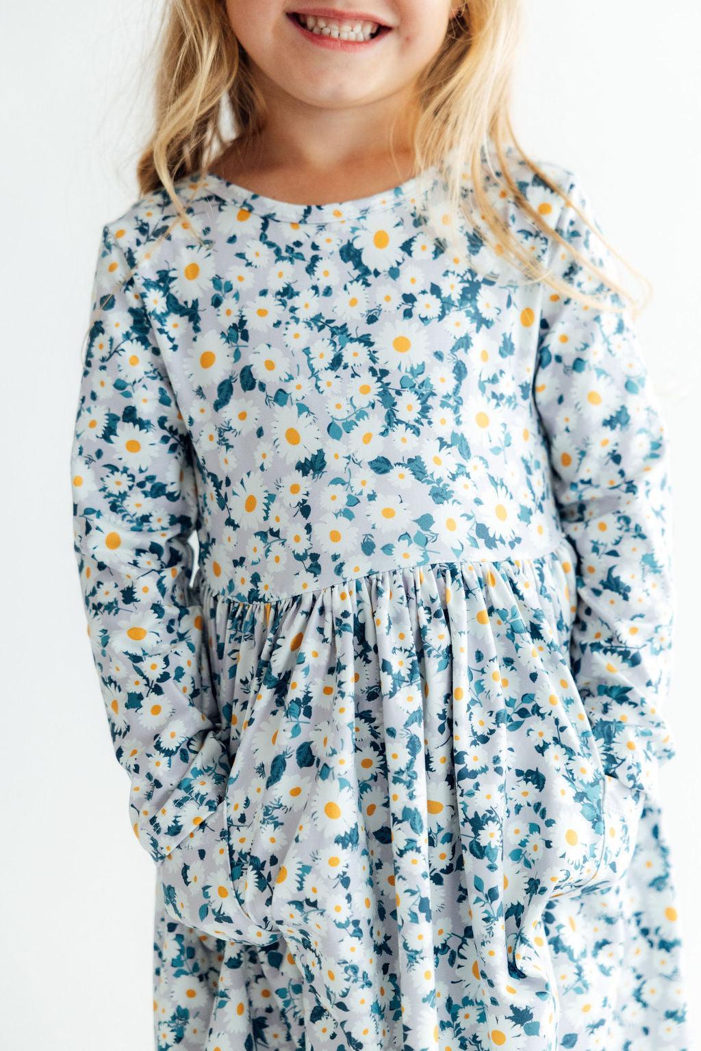Oopsie Daisy L/S Pocket Twirl Dress 1