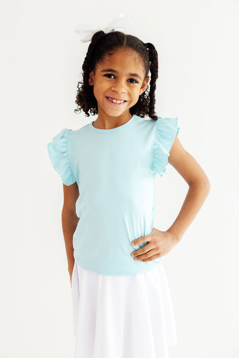 Bluebird S/S Ruffle Tee 2